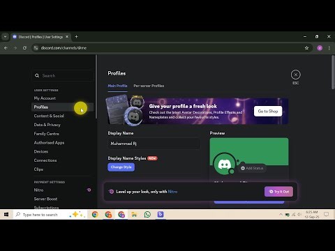 How To Add Information To Your Discord Profile