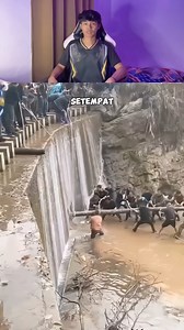 785K views · 2.6K reactions | cara membuka pengunci pintu air bendungan #tutorial #idekreatif #kerajinan #bendungan #saluranair #kekompakan #gotongroyong #teknik #fypreels #viralreels | Pranata.Cepa | Facebook