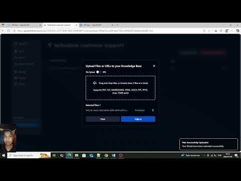 How to add a custom GPT to your website.