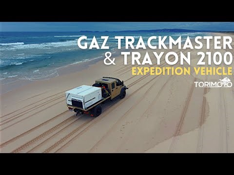 Our new Expedition rig! GAZ Trackmaster & Trayon 2100.