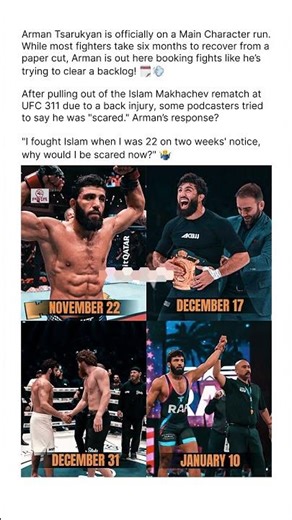 Arman Tsarukyan is Unstoppable