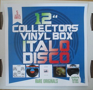Various - 12" Collectors Vinyl Box Italo Disco