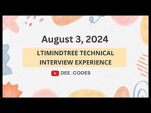 LTI Mindtree Latest Interview Experience | Freshers | LTI Mindtree latest questions | OnCampus