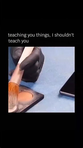 Teaching You things that nobody does on Instagram: "This is how you can create a clean fingerprint-smudge effect using simple makeup — by blending tiny lines and textures until they look like a real print on glass. When you tap, drag, and soften the edges just right, the smudge appears naturally like someone just brushed their hand across the surface. How well it works depends on your brush pressure, the makeup texture, and how smoothly you blend. Light touches + tiny details = the most realisti