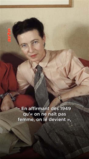 « Personne n'est plus arrogant envers les femmes, plus agressif ou méprisant, qu'un homme inquiet pour sa virilité » - Simone de Beauvoir | ARTE