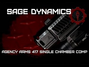 Agency Arms 417 Single Chamber Compensator