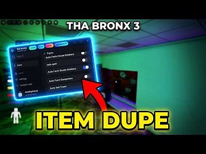 Tha Bronx 3 Script Pastebin | No Key, Item Dupe & Anti-Lose Items