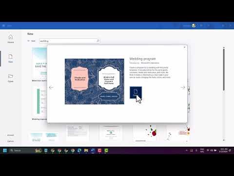 How to Make Wedding Programs on Microsoft Word