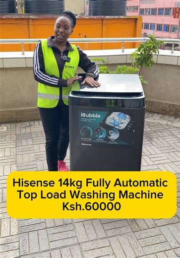 Hisense 14kg Fully Automatic Top Load Washing Machine @Ksh.60000 📞0711152252 📞0757616145 📞0715275848 Location: Ronald Ngala Street, RnG Plaza, First Floor, Shop F18 #hisense14kgwasher #hisensewashingmachine #hisense14kgtopload #hisensekenya #leviticuselectronics