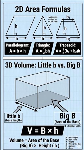 🔢 Master 2D and 3D Shapes | Grade 6 Math #shorts
