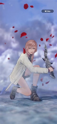 Dissidia Duellum Summon Animation - Lightning (Modern Jacket)