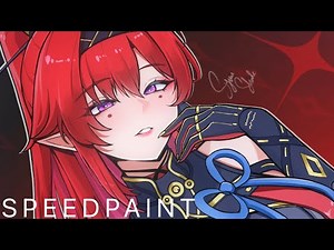 IbisPaint X Speedpaint – Yinlin Fanart (Wuthering Waves)