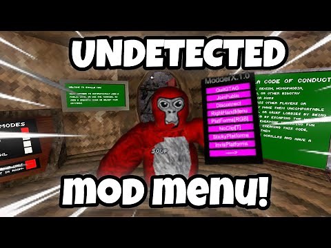 First UNDETECTED Mod Menu! (Gorilla Tag)