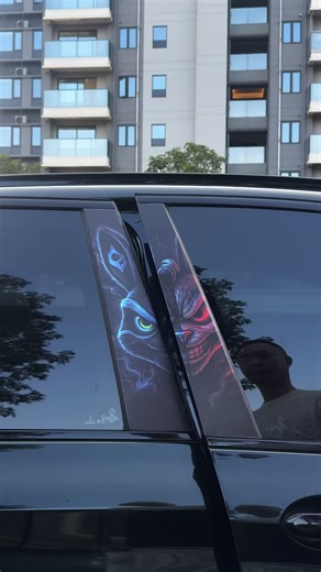 Custom Waterproof Anti-Scratch Car Sticker Guide