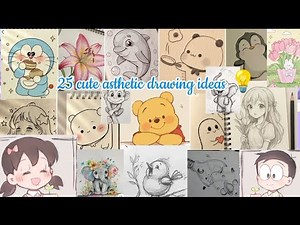25+ Aesthetic Drawing Ideas You’ll LOVE!🎀 Pinterest Inspired Aesthetic Drawings |Aesthetic Drawing