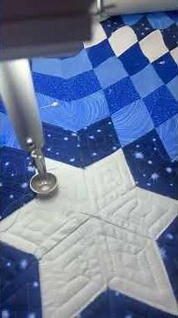 Custom Quilting with Quilt Path Lone Star Part 3 Center Star