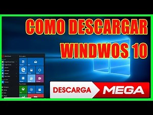 como descargar windows 10 y ponerlo en usb por mega