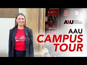 Anglo-American University in Prague - Campus Tour with Alexa