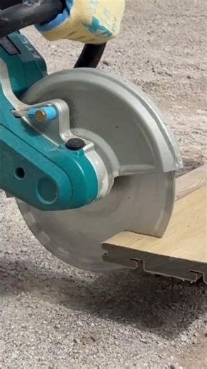 How to cut wood plastics & more with a carbide grit blade!