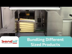 Stacking and bundling 3 different sized products