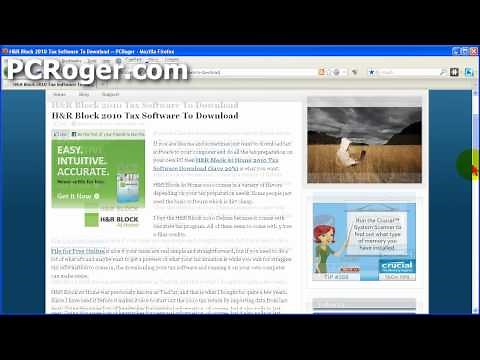 H&R Block 2011 Tax Software Download