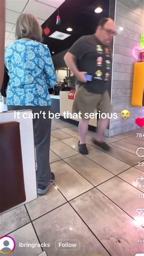 Angry man yells at staff #rage #publicnuisance #incident #angry #ytp #sony #edit #capcut #duet #son