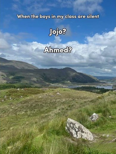 Hen the boys in my class shut up