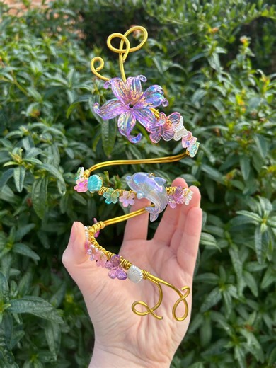 Handmade Wire Arm Cuff - Zara Larsson Inspired, Midnight Sun, Y2k, Spiral, Wire Jewellery - Etsy Canada