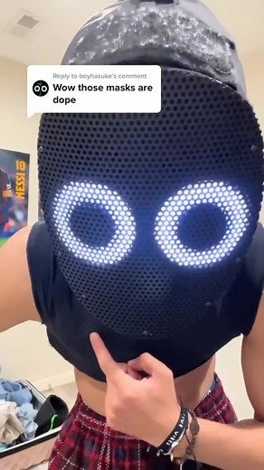 Boywithuke Mask Demonstration with Velcro