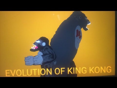 Evolution of King Kong (1933-2025) Dc2 animation