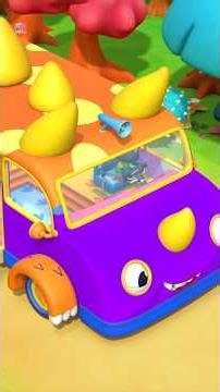 Wheels On The Bus Nursery Rhymes #Shorts #Trending #Songsforkids #Nurseryrhymes