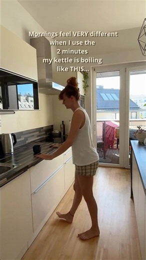 Mornings feel VERY different when I use the 2 minutes my kettle is boiling like THIS…