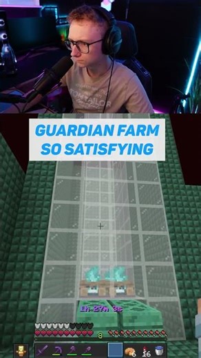 Guardian Farm so satisfying 😍 #austria #twitch #minecraft