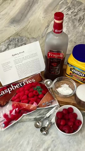 Decadent Raspberry Drizzle for Dark Chocolate Volcano Cakes