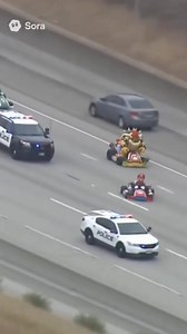 Mario making a run for it! #sora #cops #police #ai | Cops Arrest Thief's