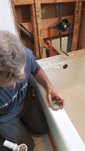 29K views · 125 reactions | How to Install a Tub Drain Assembly DIY | Home Remodeling | Facebook