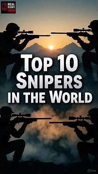Top 10 Snipers in the World | Deadliest Marksmen in History 🔥 | Real Heroes Behind the Scope#shorts