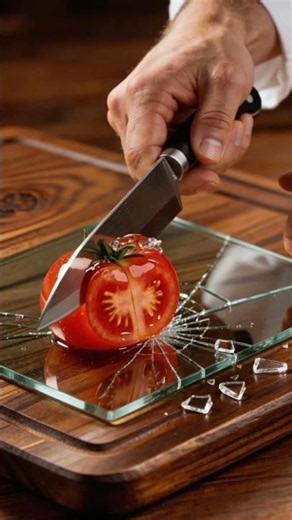 ASMR AI fruit cutting