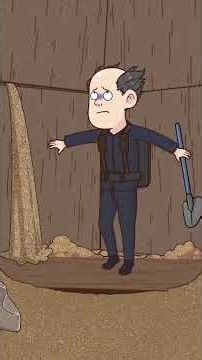 This Tomb Has a Bizarre Secret! 😳😂 | Weird Cartoon Animation #Shorts