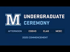 Undergraduate Ceremony, Afternoon | 2025 Commencement | The University of Maine