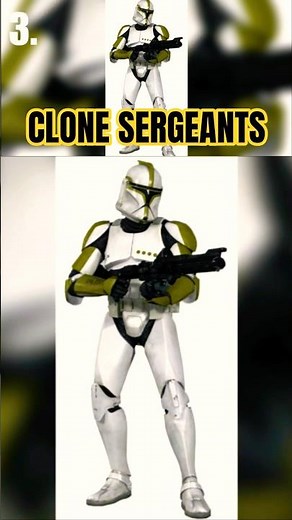 Clone Sergeant Rank EXPLAINED (Part 4) #StarWars #CloneWars #CantinaSabers