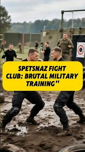Spetsnaz fight club, brutal military training