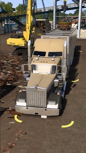 American Truck Simulator Iowa DLC Gameplay Sioux City Dynamic Load Chipvan's Metal Scrap