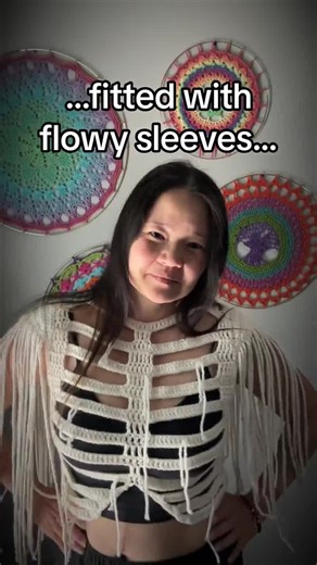 Ribcage Riot Top Crochet Pattern PDF - Etsy