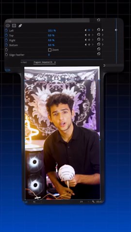 Pradyum Dhanda | Day 9 - How to use the Crop tool for animation in videos The software I used in this video - Premiere pro ✨ #videoediting #videoeditor... | Instagram