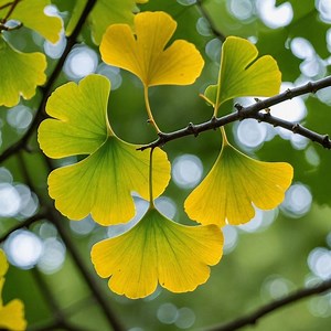 3 Ginkgo Biloba Seedlings 1 Y.o. Plants, Oldest Tree in the World. Split Leaf. Roots Wrapped - Etsy