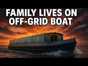 FAMILY of 5 Leaves it All Behind to Live OFF-GRID on a BOAT!
