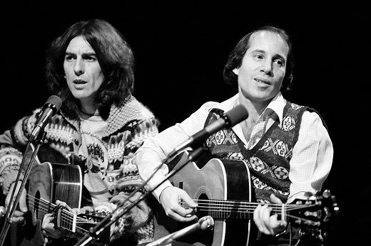 Paul Simon and George Harrison's SNL "Here Comes the Sun" Version Will Make Your Day