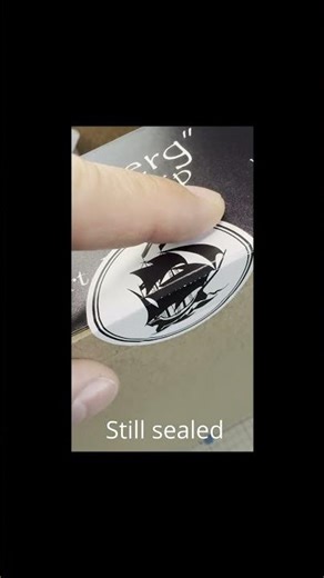 Still sealed… 3 seals on this Drakkar Oseberg model