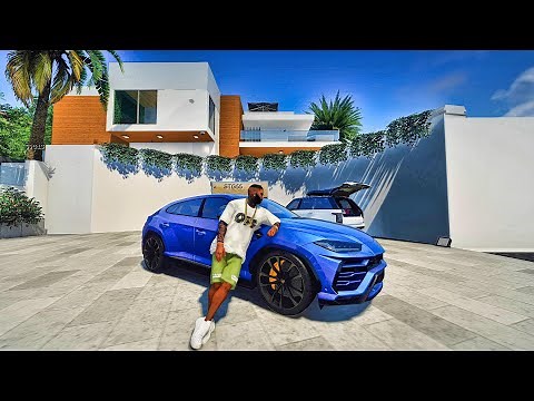 Tesla Garage & a new Mansion in GTA 5| Let's Go to Work| GTA 5 Mods| 4K